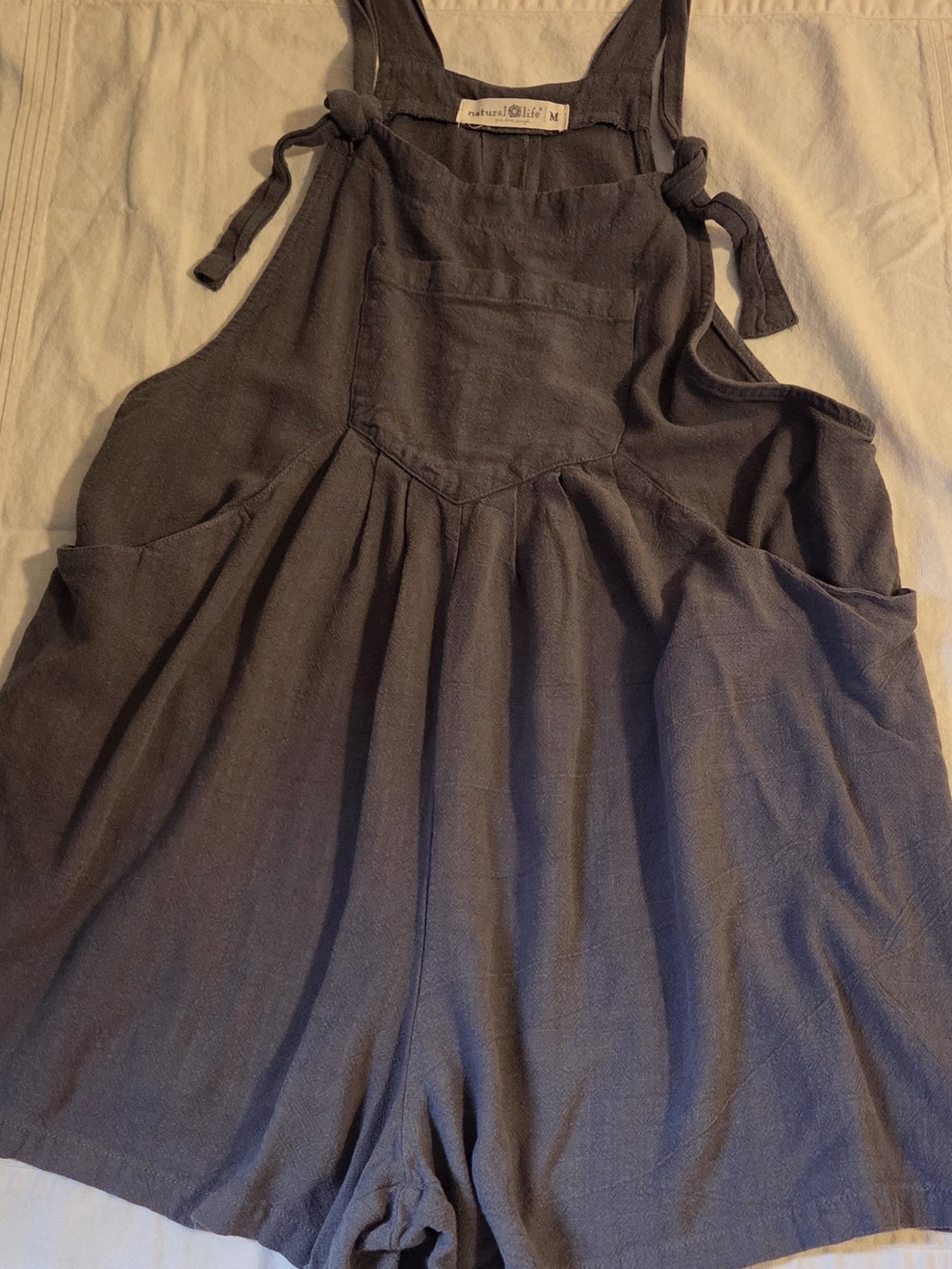Natural Life Carrington Romper Charcoal Gray Size Medium